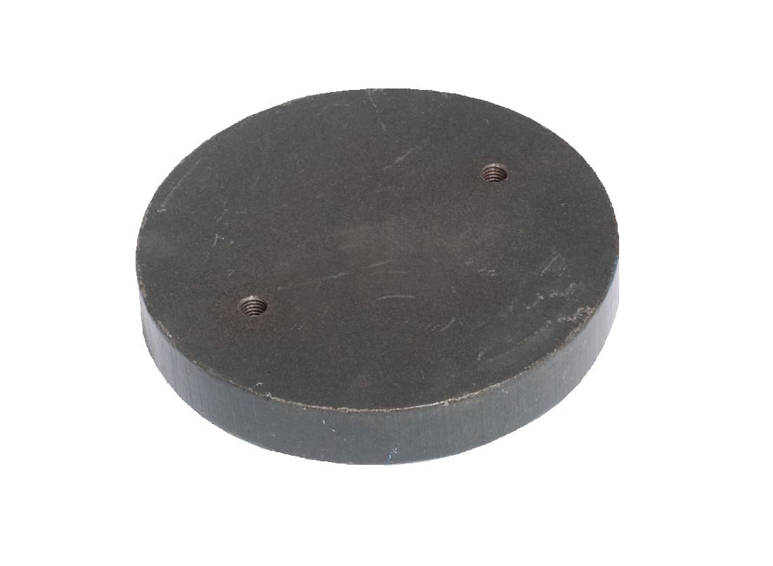 Plaque ronde, 5 kg, pour dame à douille interchangeable - 1