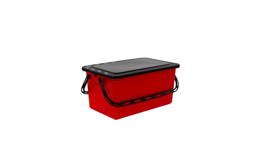 Bac de rangement avec couvercle 24 L - 2