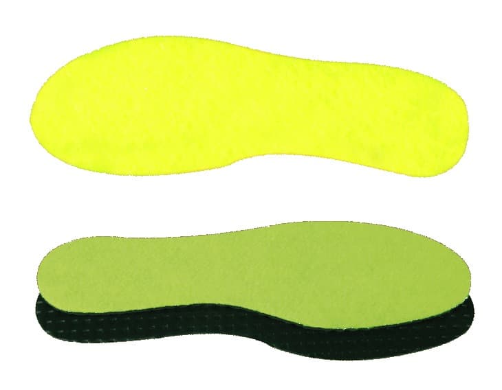 Semelles en molleton isolantes T. 37/38 - 2