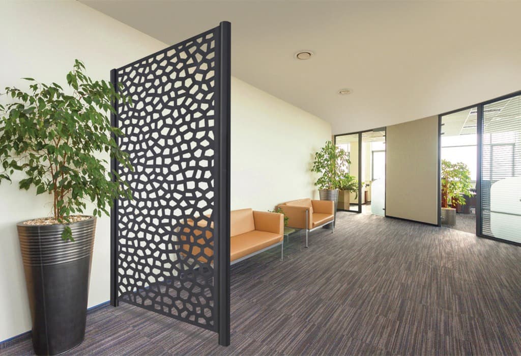 Poteau aluminium 115 cm, pour panneau décoratif Mosaic - 3