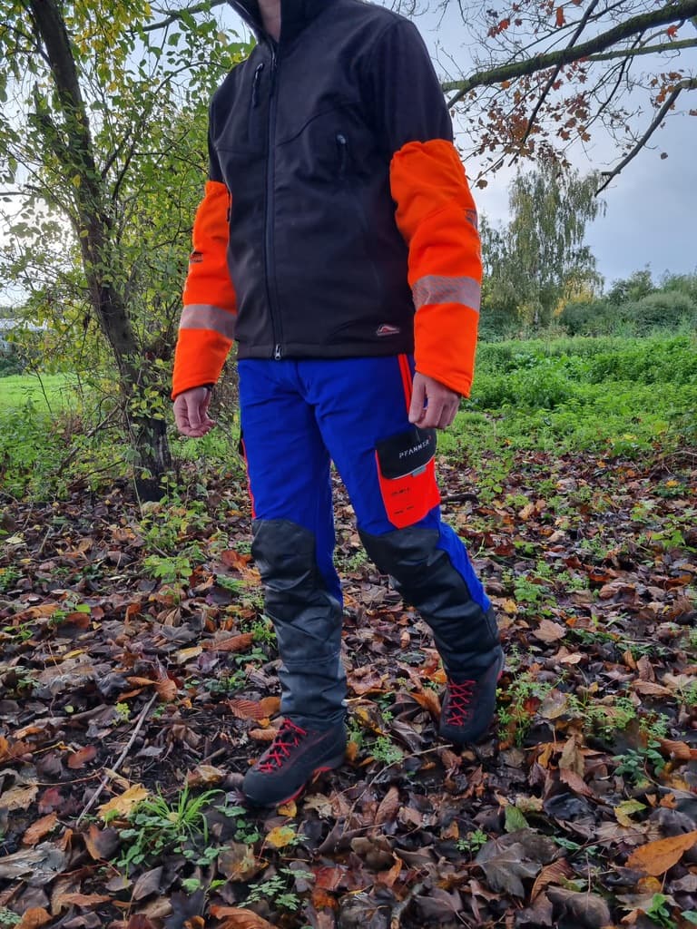 Pantalon Arborist Bleu/Orange, taille XL - 3