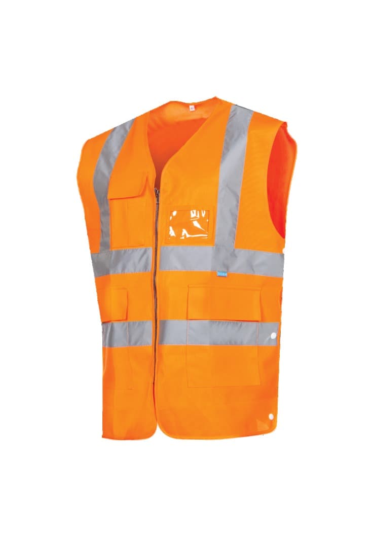 Gilet haute visibilité zippé - 1