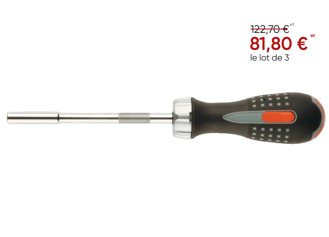 2 + 1 gratuit / Tournevis porte-embouts - 1