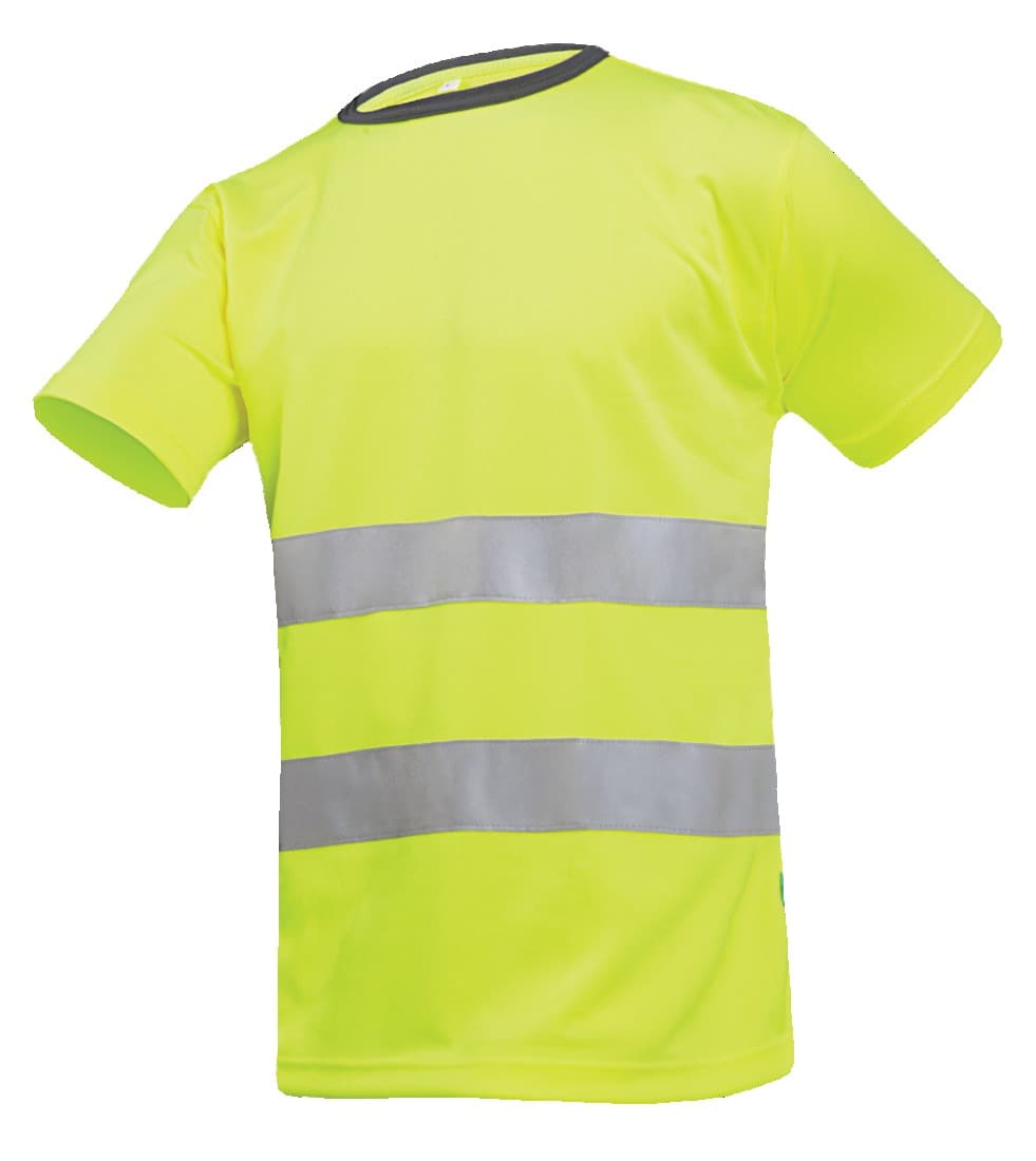 T-shirt haute visibilité, Sioen, jaune, taille XL - 1