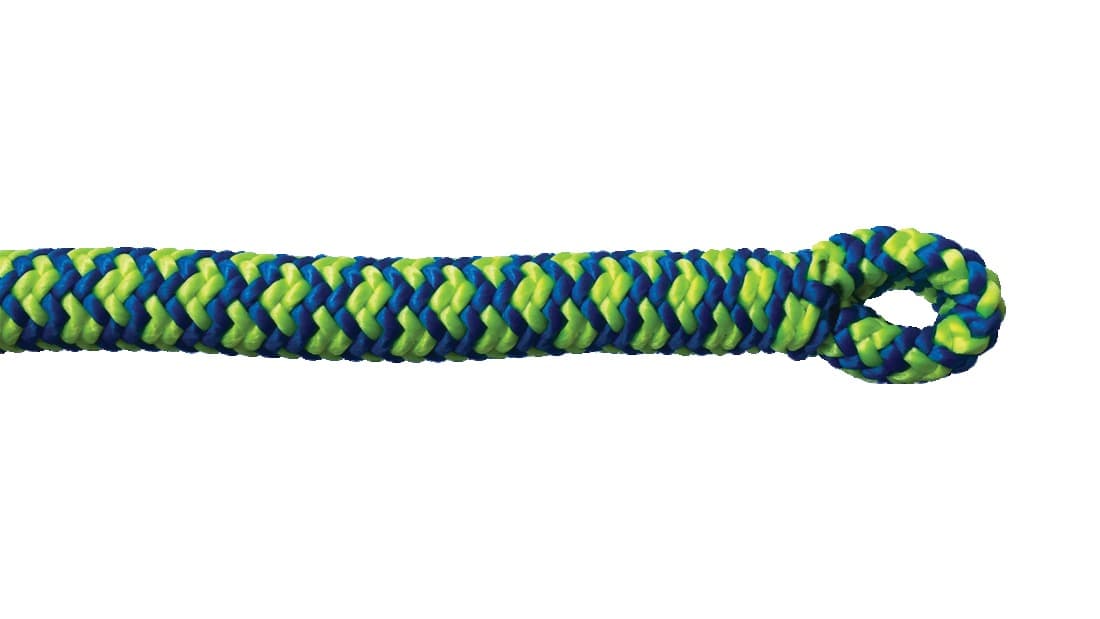 Corde de rappel Atrax, Cousin, jaune / bleu, 30 m, 1 épissure - 1