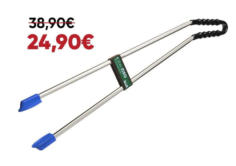 PROMO Pince à déchets courbée IDEAL EG 93 CM - 1