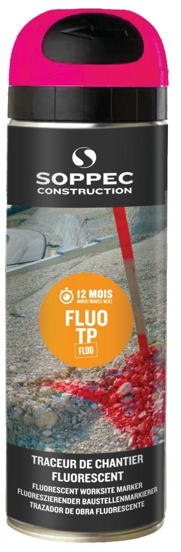 Aérosol de traçage Fluo T.P. Soppec, rose - 1