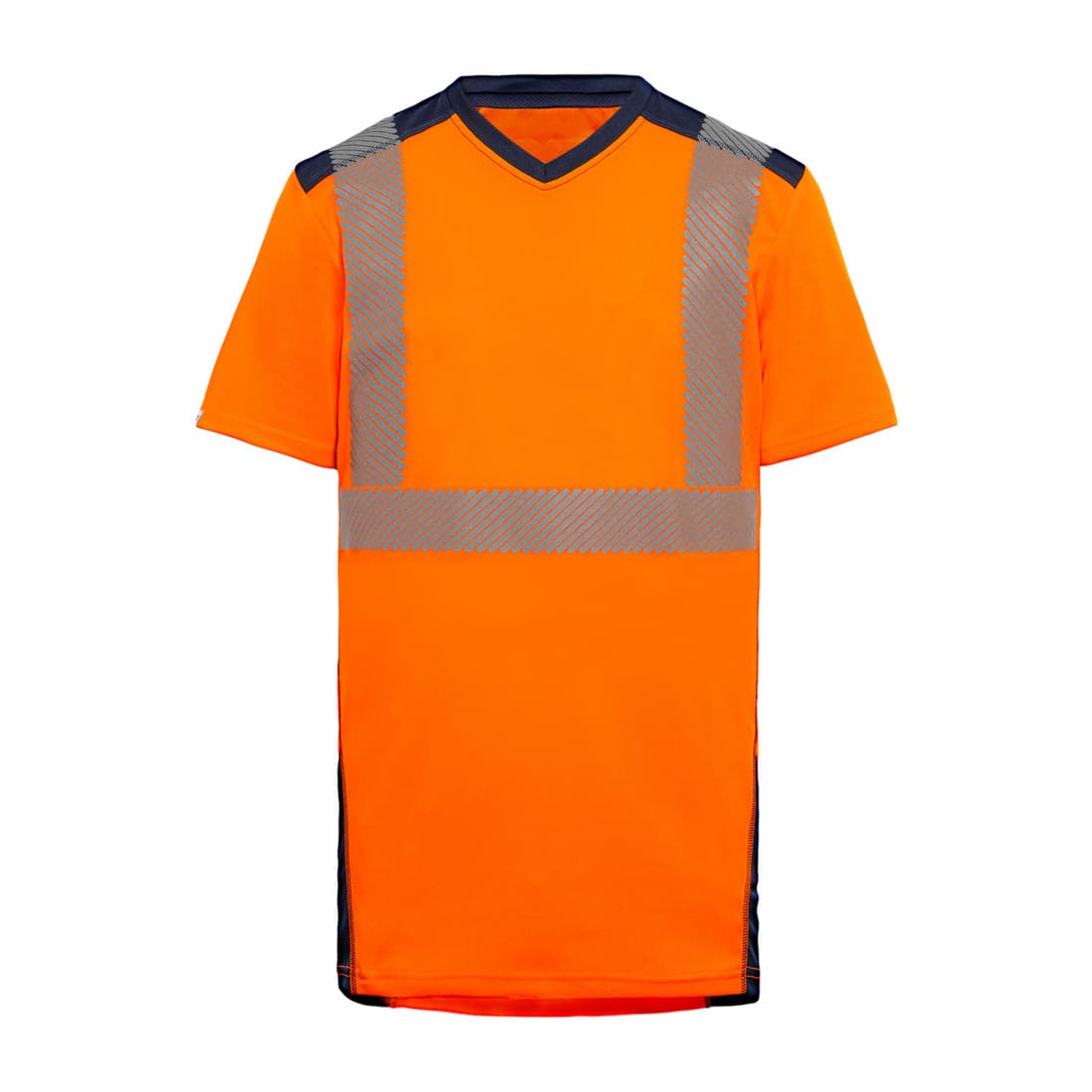 T-SHIRT MC BALI HV ORANGE, XL - 1