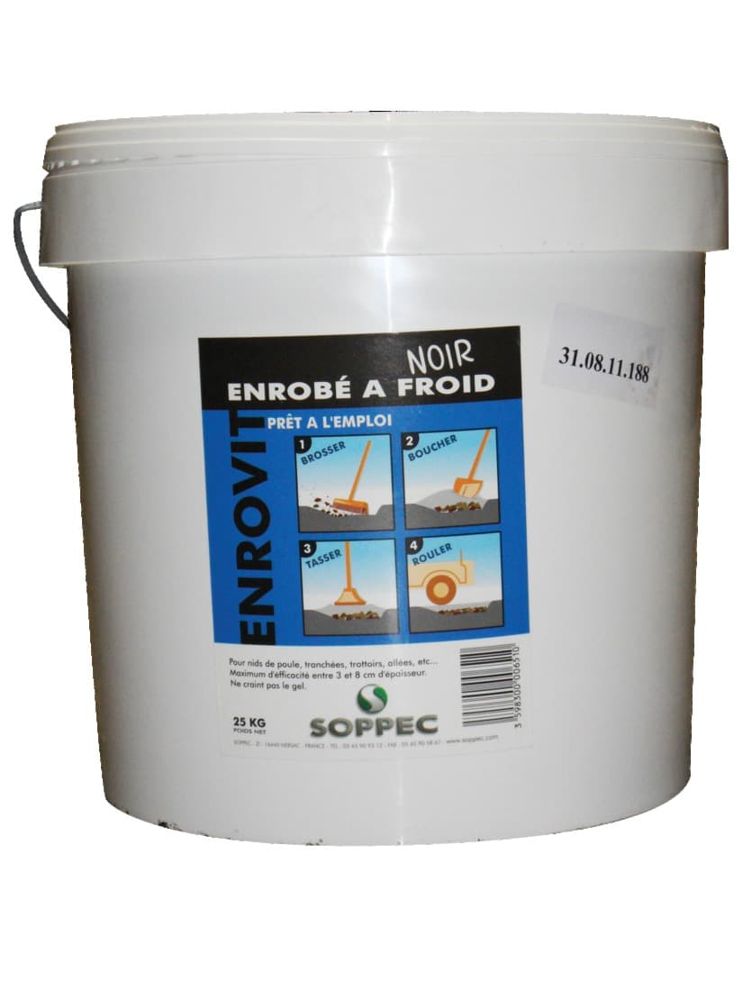 Enrobe à froid enrovit noir, Soppec - 2