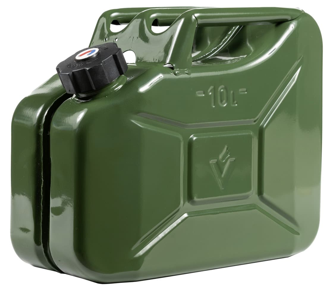 Jerricans à visser métalliques 10 L - 7