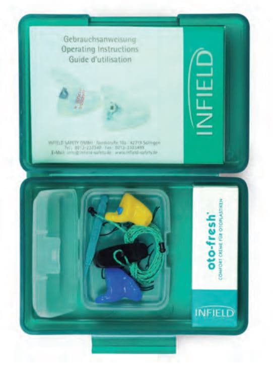 10 paires de bouchons d'oreilles moulés - 3