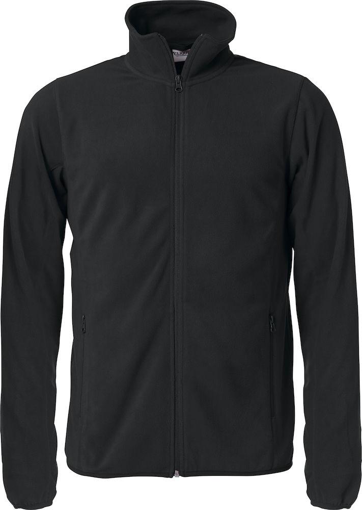 Polaire noire zip intégral,  taille XXL - 1