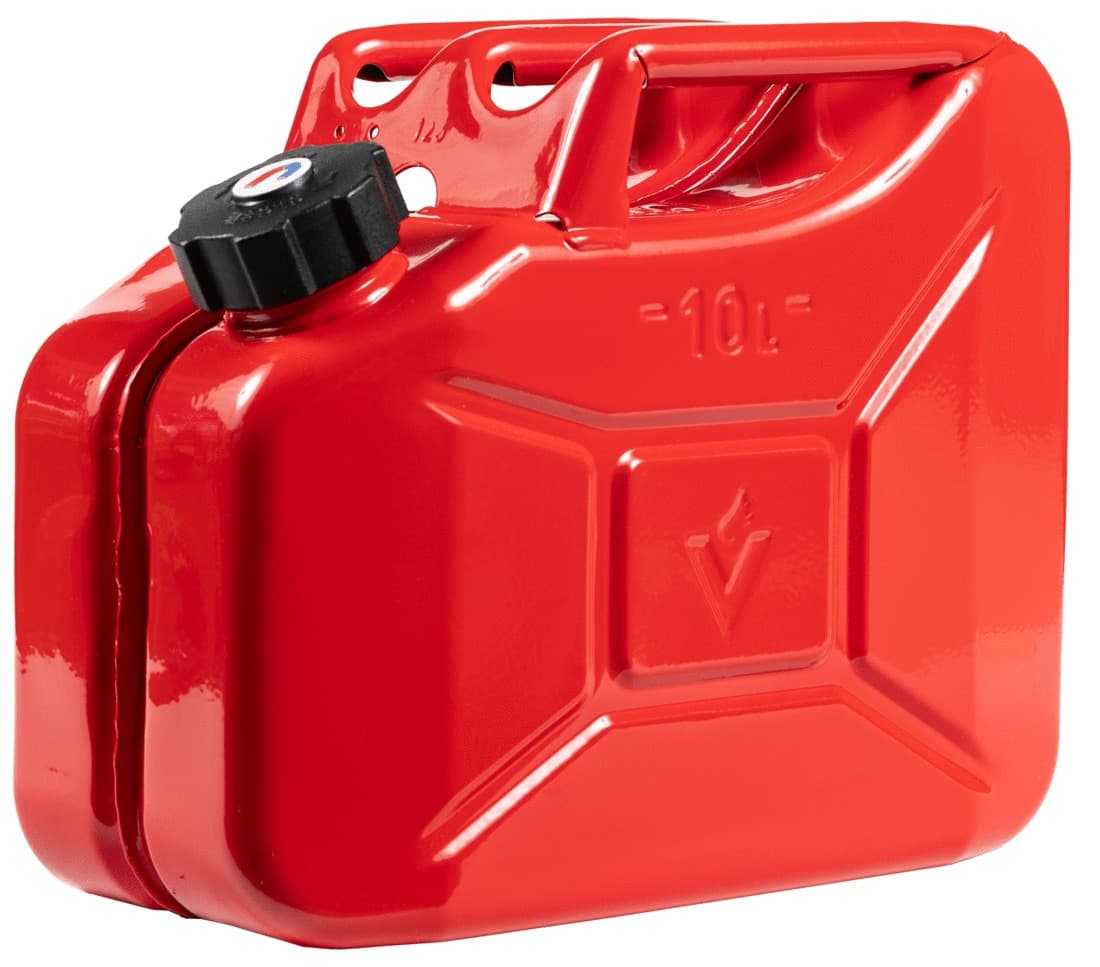 Jerricans à visser métalliques 10 L - 3