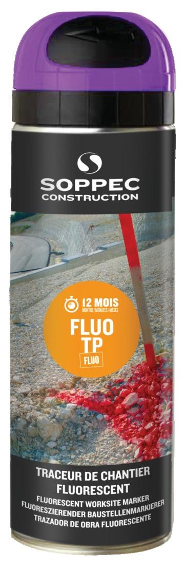 Aérosol de traçage Fluo T.P. Soppec, violet - 1