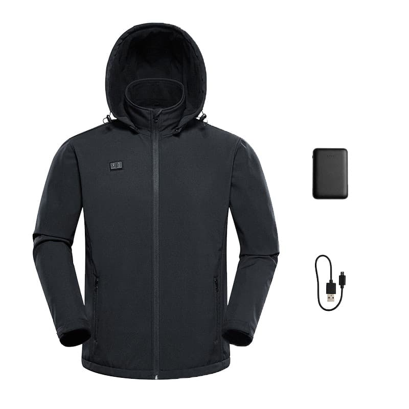 Veste chauffante HV orange - 1