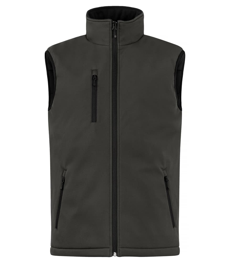 Softshell sans manches grise, taille 4XL - 1