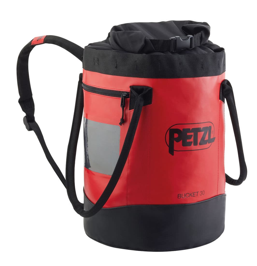 Sac à cordes Bucket, Petzl, rouge, 35 L, 680 g - 1