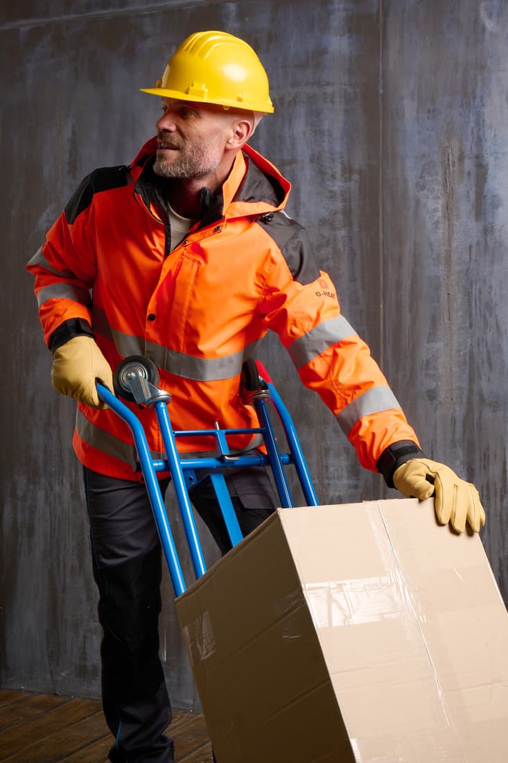 Veste chauffante HV Orange - 2