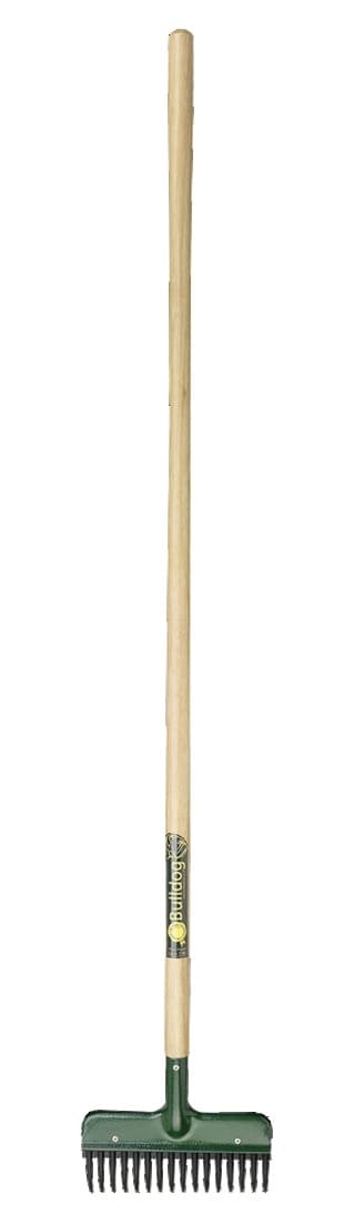 Balai à gazon peigne, Bulldog, 33 dents, 50 cm - 1