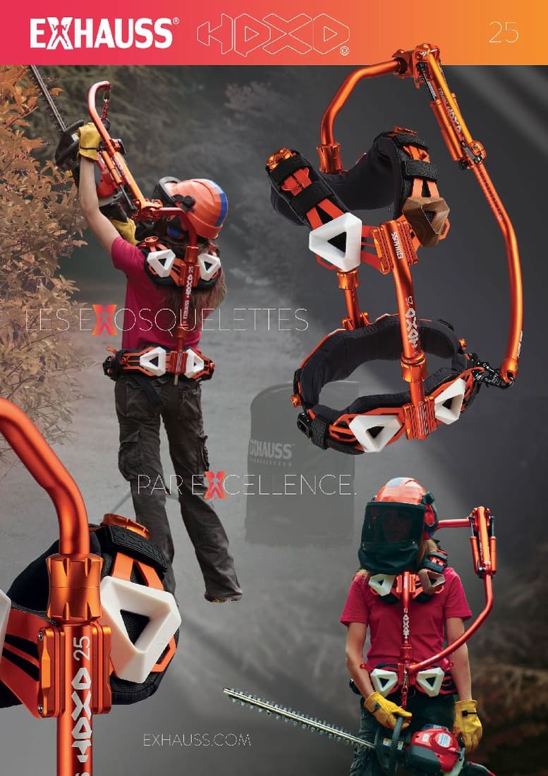 Exosquelette taille-haies EXHAUSS HPXO vert - 4