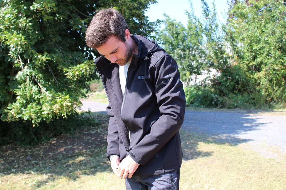 Veste chauffante HV orange - 6