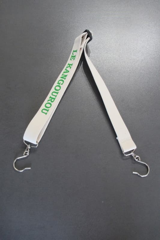 Sangle coton pour panier ventral - 1