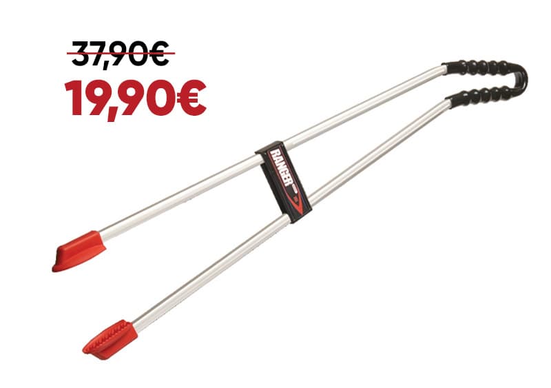 Promo pince à déchets Ranger courbée - 1