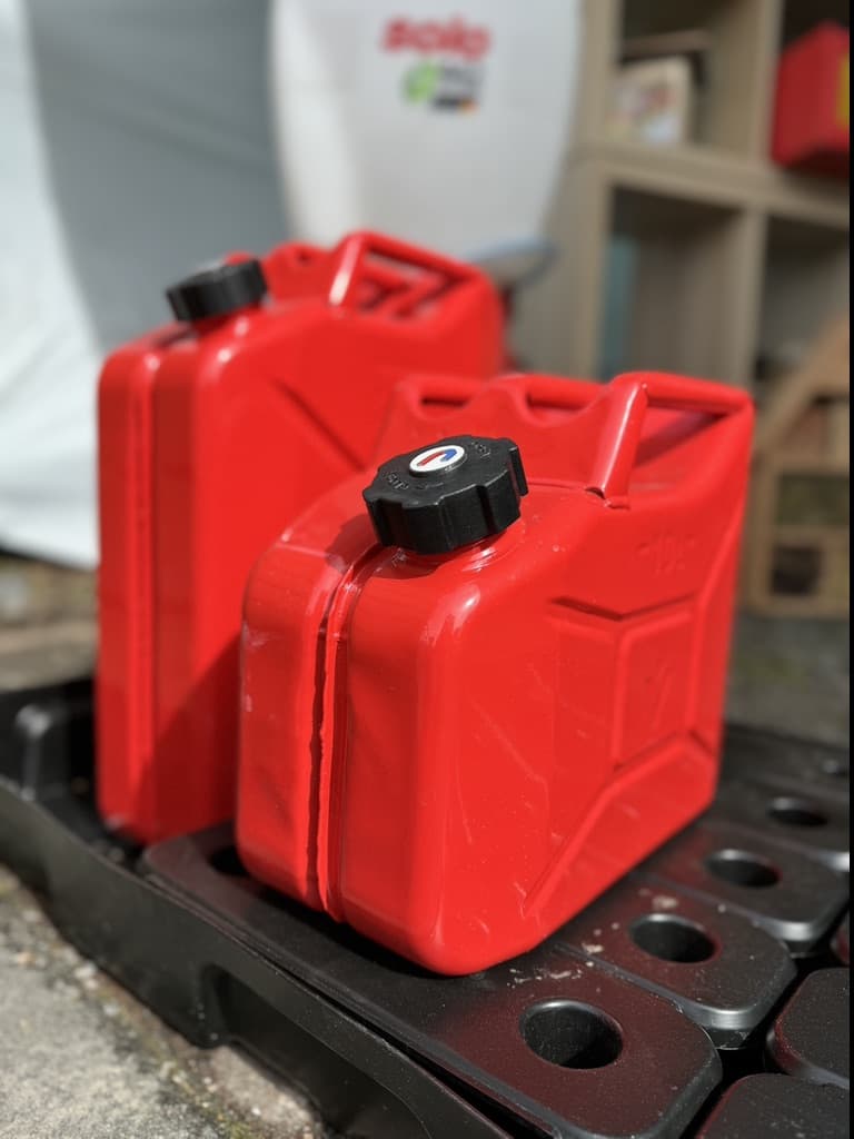 Jerricans à visser métalliques 10 L - 12