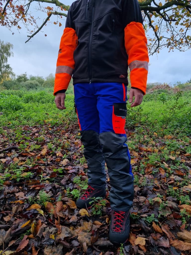Pantalon Arborist Bleu/Orange, taille XL - 1