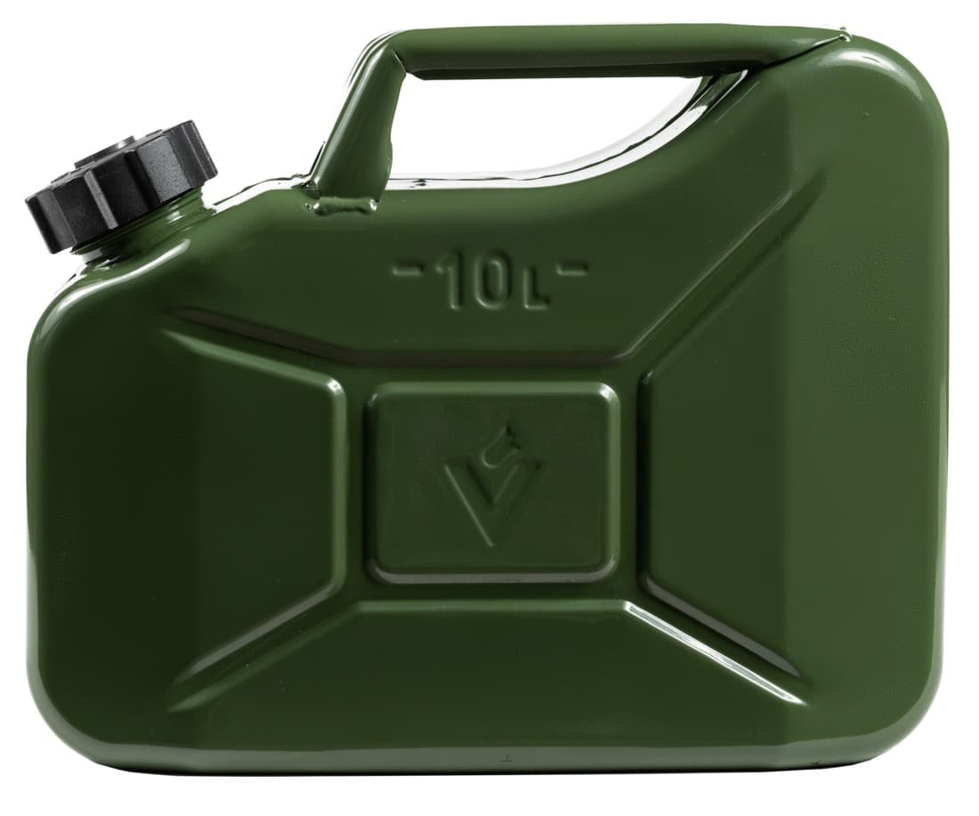 Jerricans à visser métalliques 10 L - 6