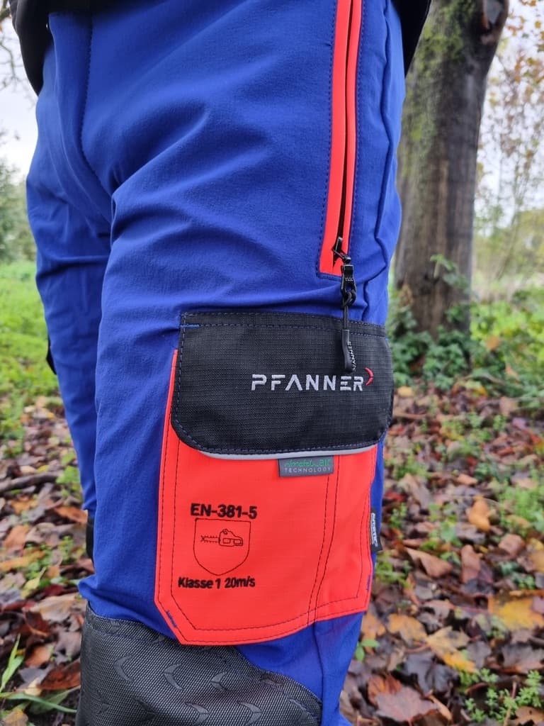 Pantalon Arborist Bleu/Orange, taille XL - 2
