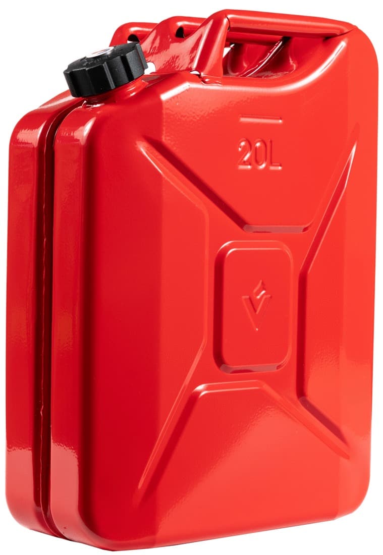 Jerricans à visser métalliques 20 L - 2