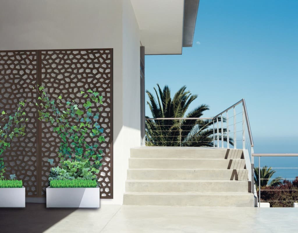 Poteau aluminium 115 cm, pour panneau décoratif Mosaic - 4