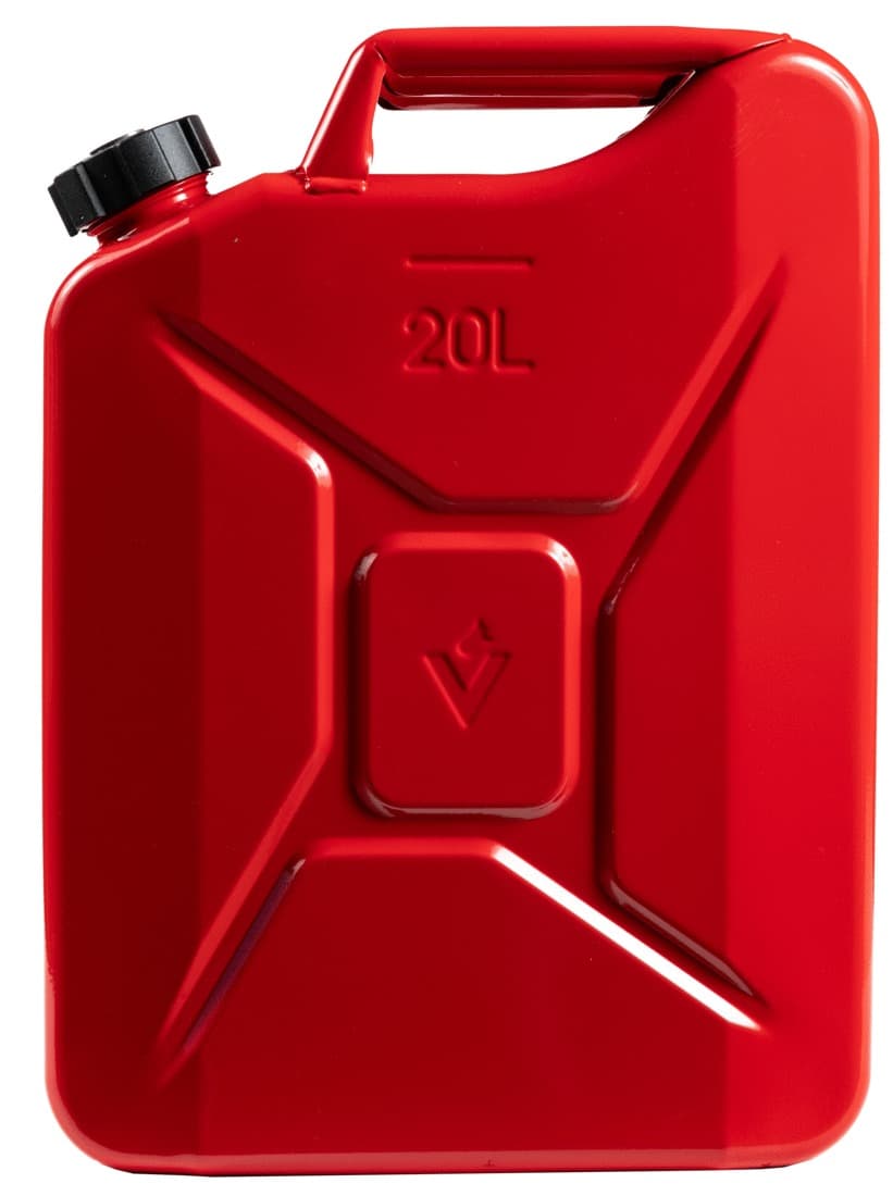 Jerricans à visser métalliques 20 L - 3