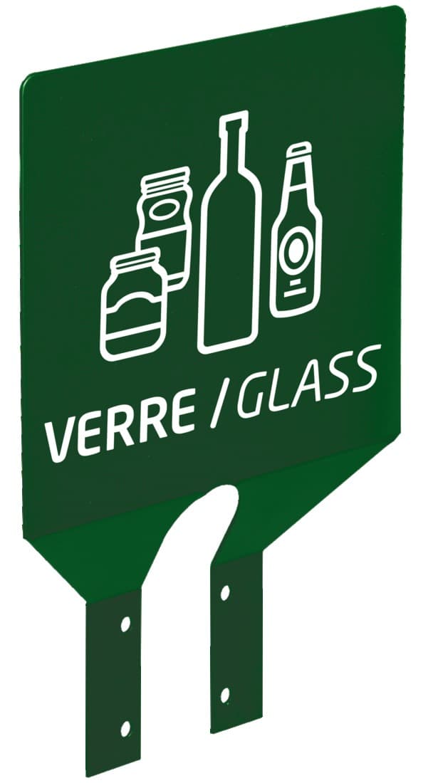 Plaque de tri sérigraphiée - 2