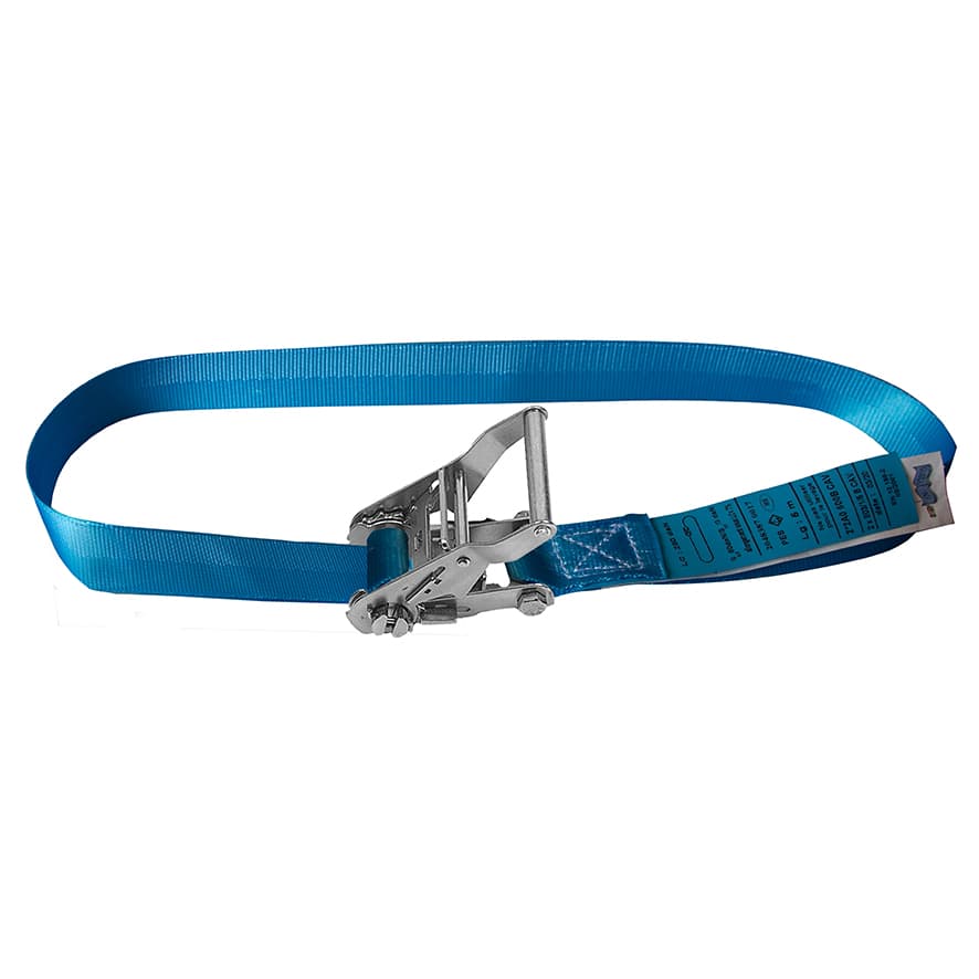 Système d’arrimage 35 mm VU bleu, 1 partie avec tendeur - 1