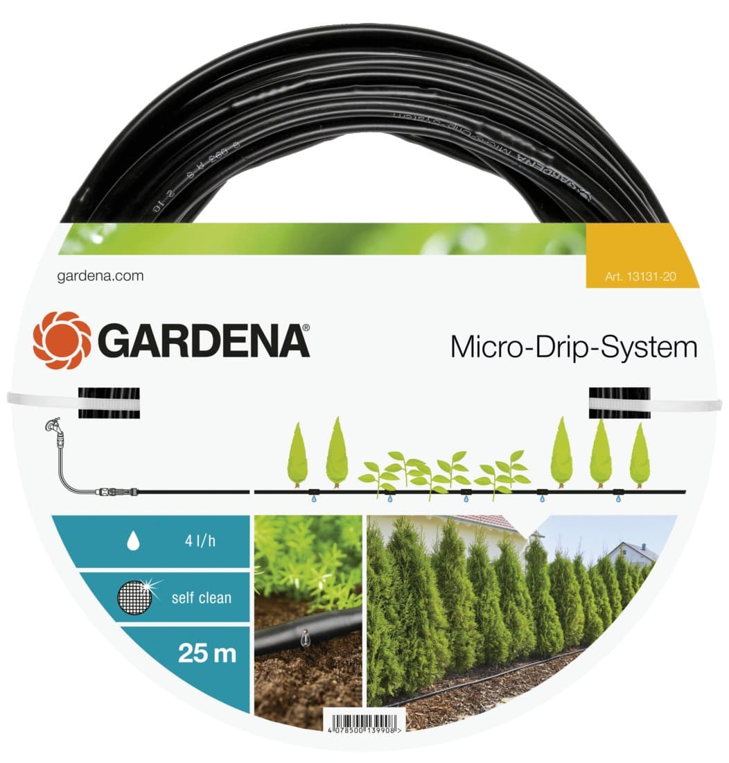 Tuyau à goutteurs incorporés, Gardena Premium, 25 m, Ø 13 mm - 1