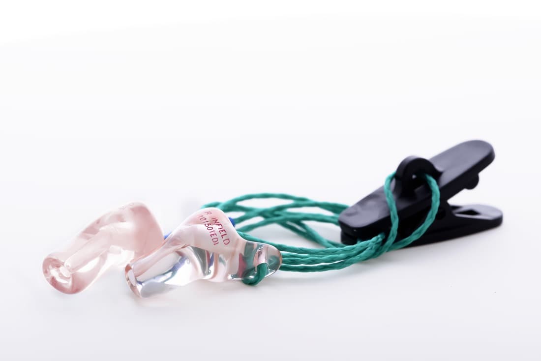 10 paires de bouchons d'oreilles moulés - 1