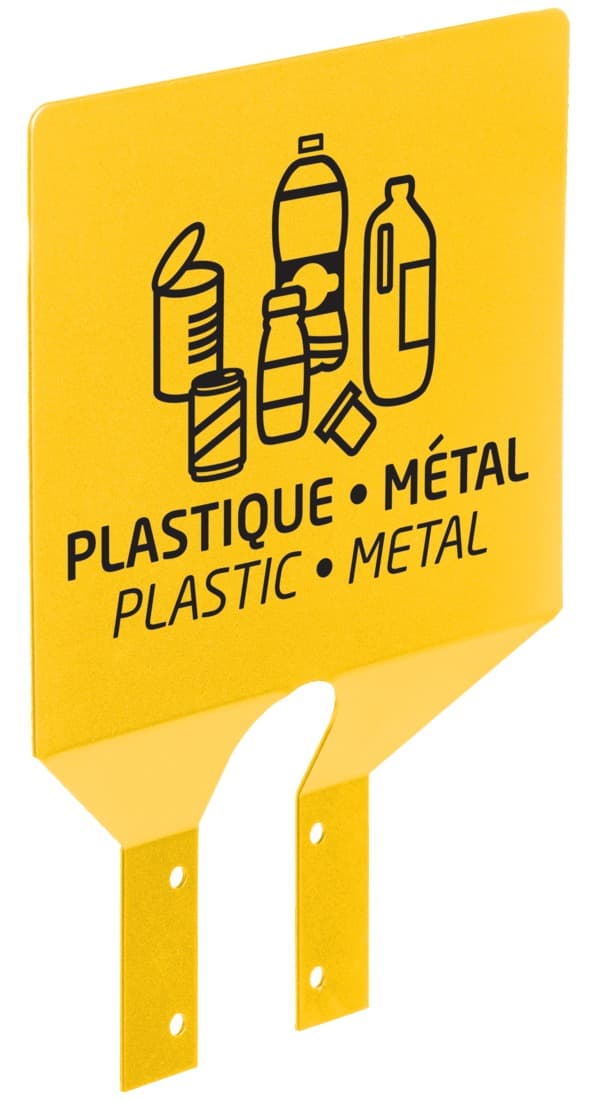 Plaque de tri sérigraphiée - 4