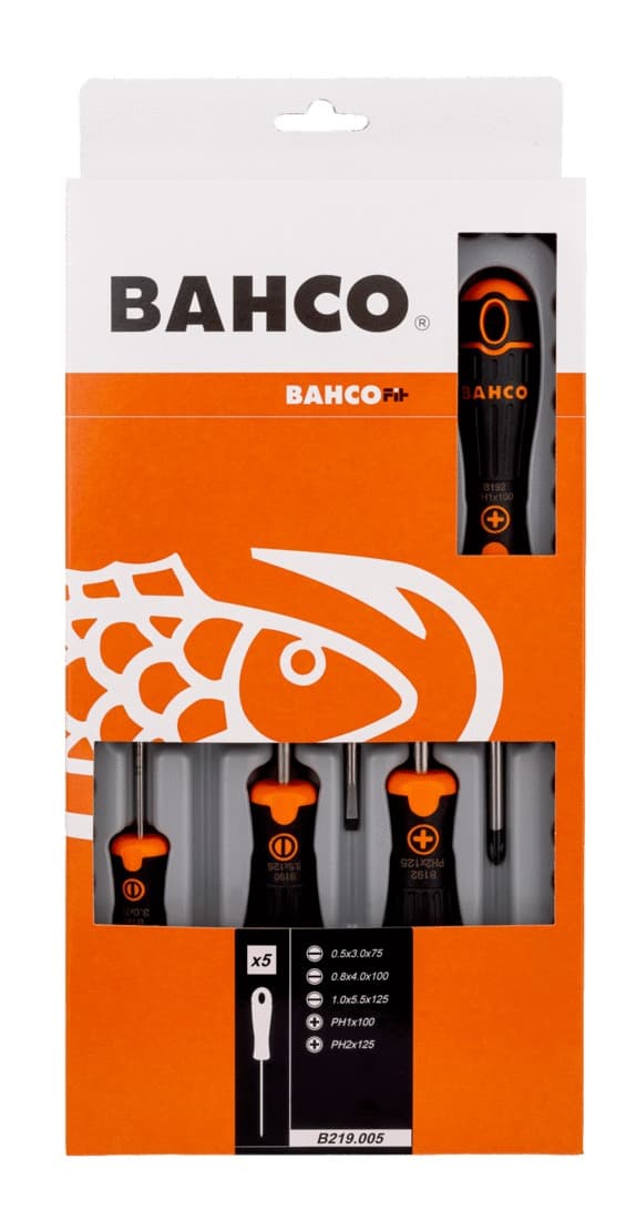 Jeu de 5 tournevis à fente - 2