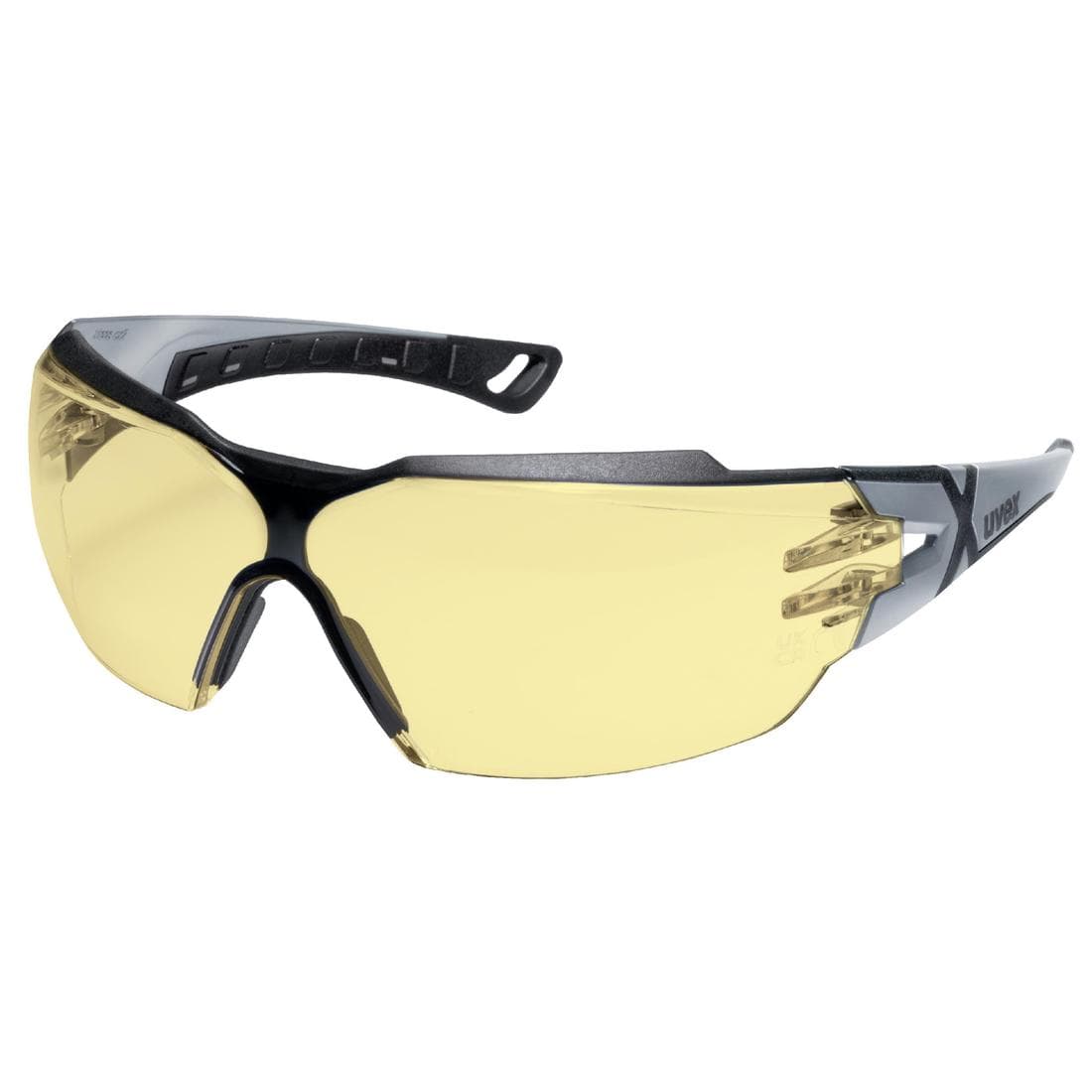 Lunettes Pheox Cx2 jaunes, tour noir - 1