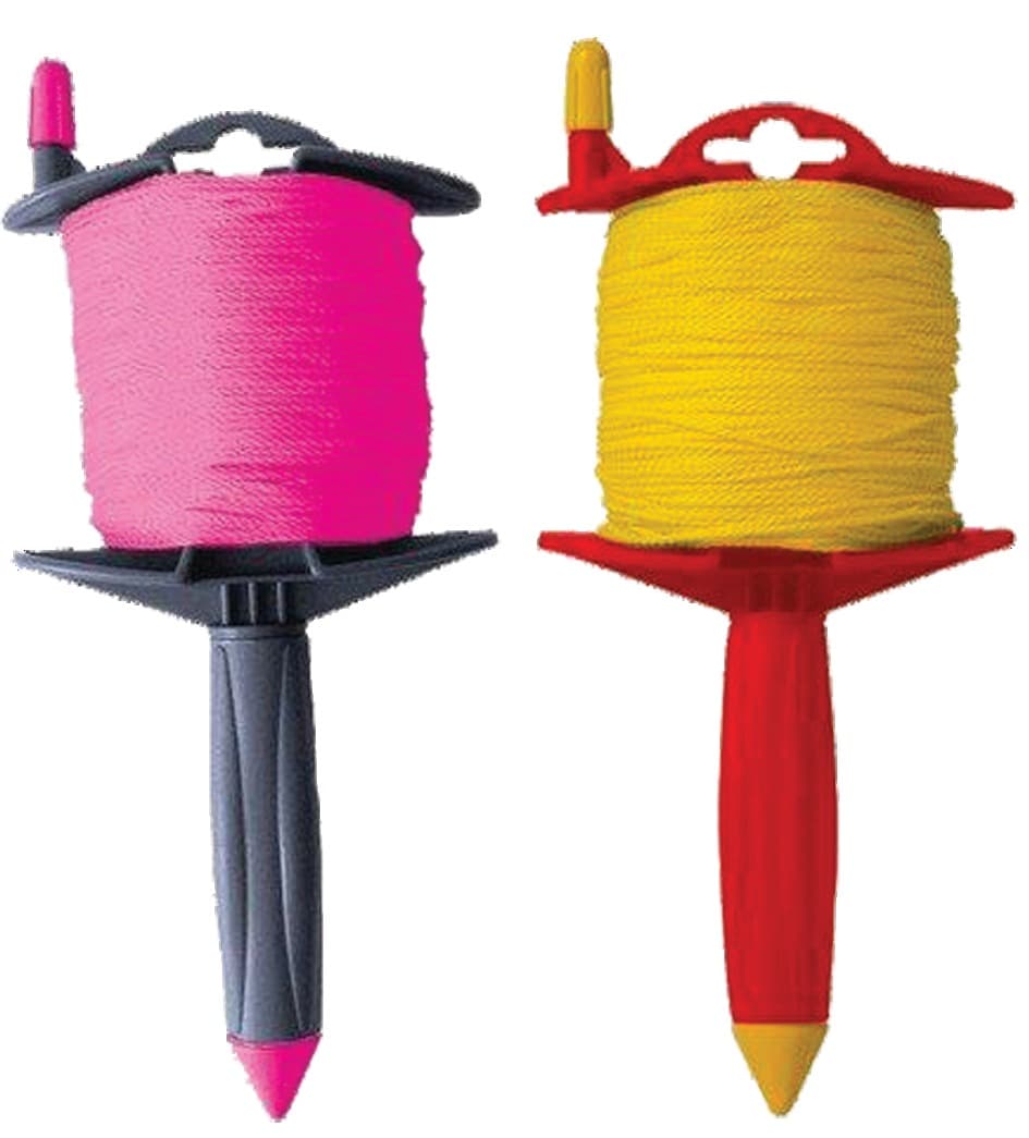 Enrouleur de corde, rose fluo - 1