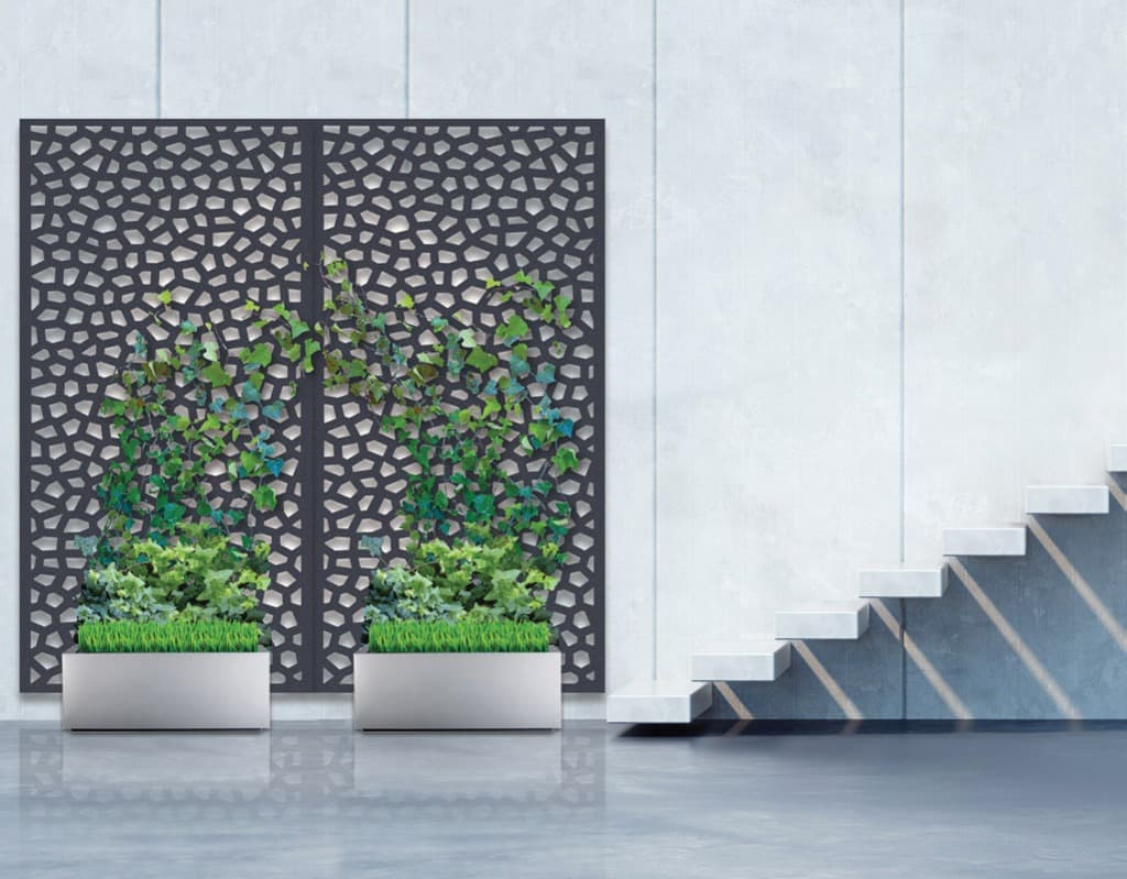 Poteau aluminium 115 cm, pour panneau décoratif Mosaic - 7