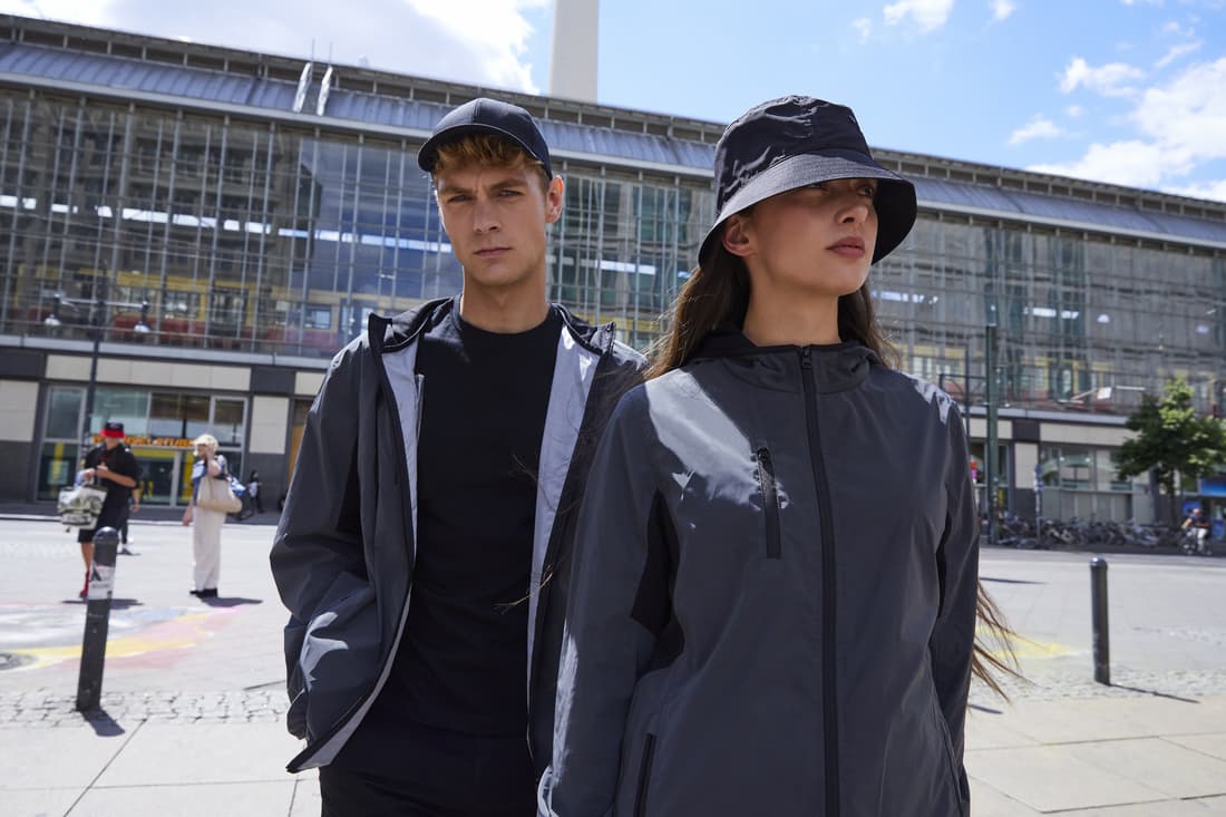 Coupe-vent réflechissant, taille XL - 1