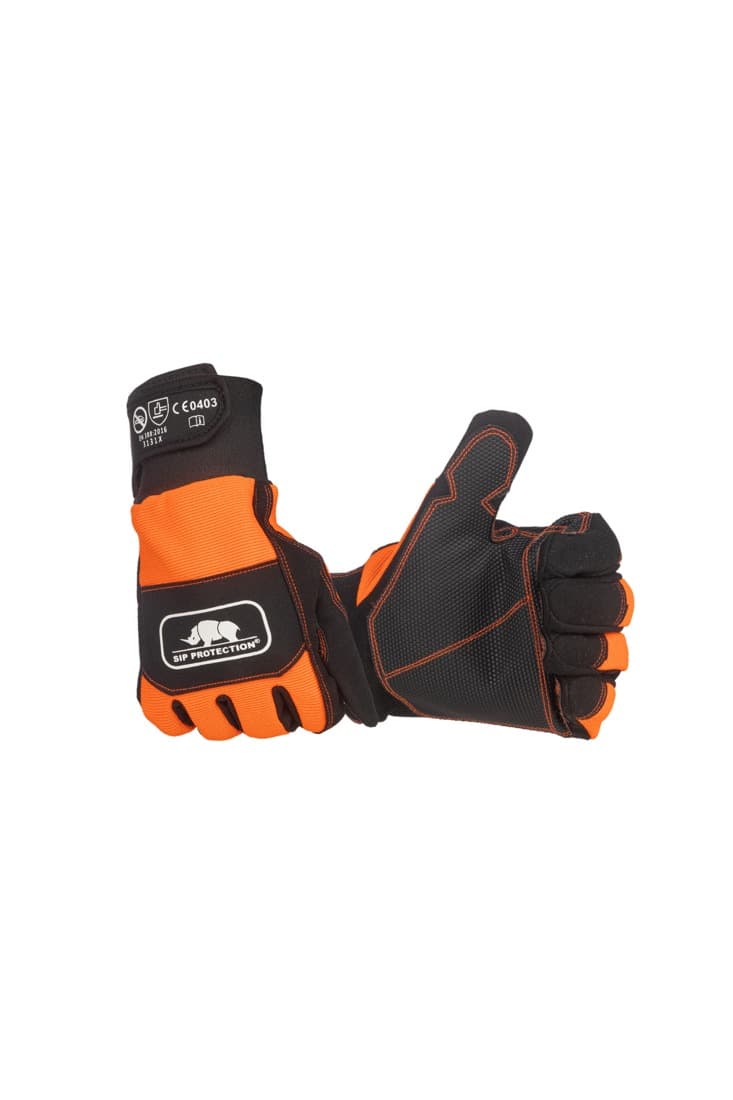 Gants anti-coupure orange - 1