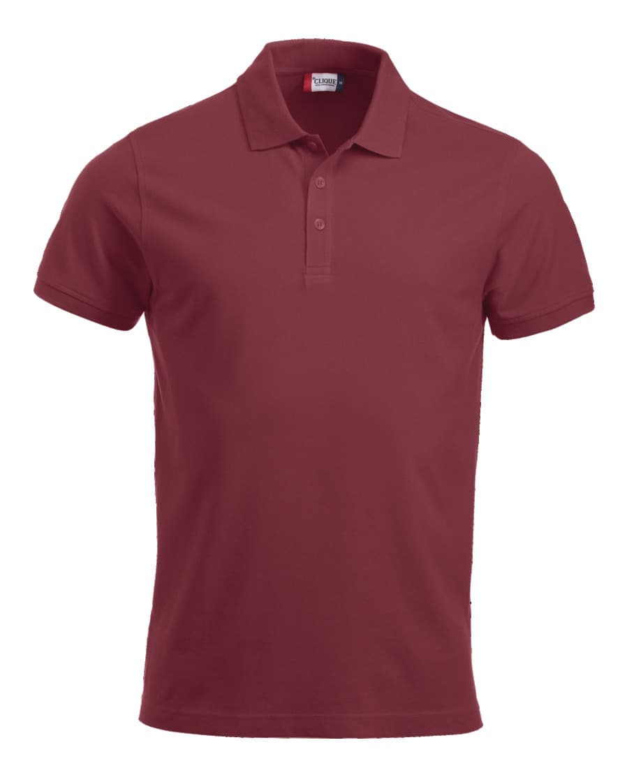 Polo bordeaux - 1