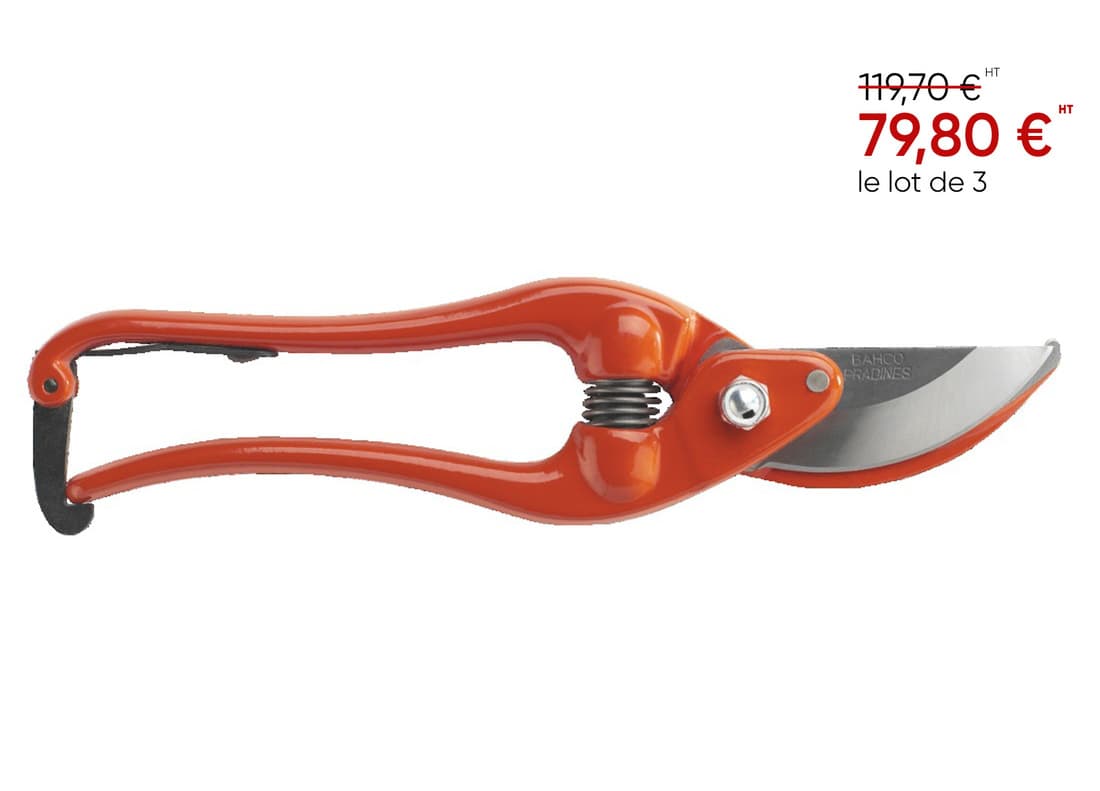 2 + 1 gratuit / Sécateur P3-23, Bahco - 1