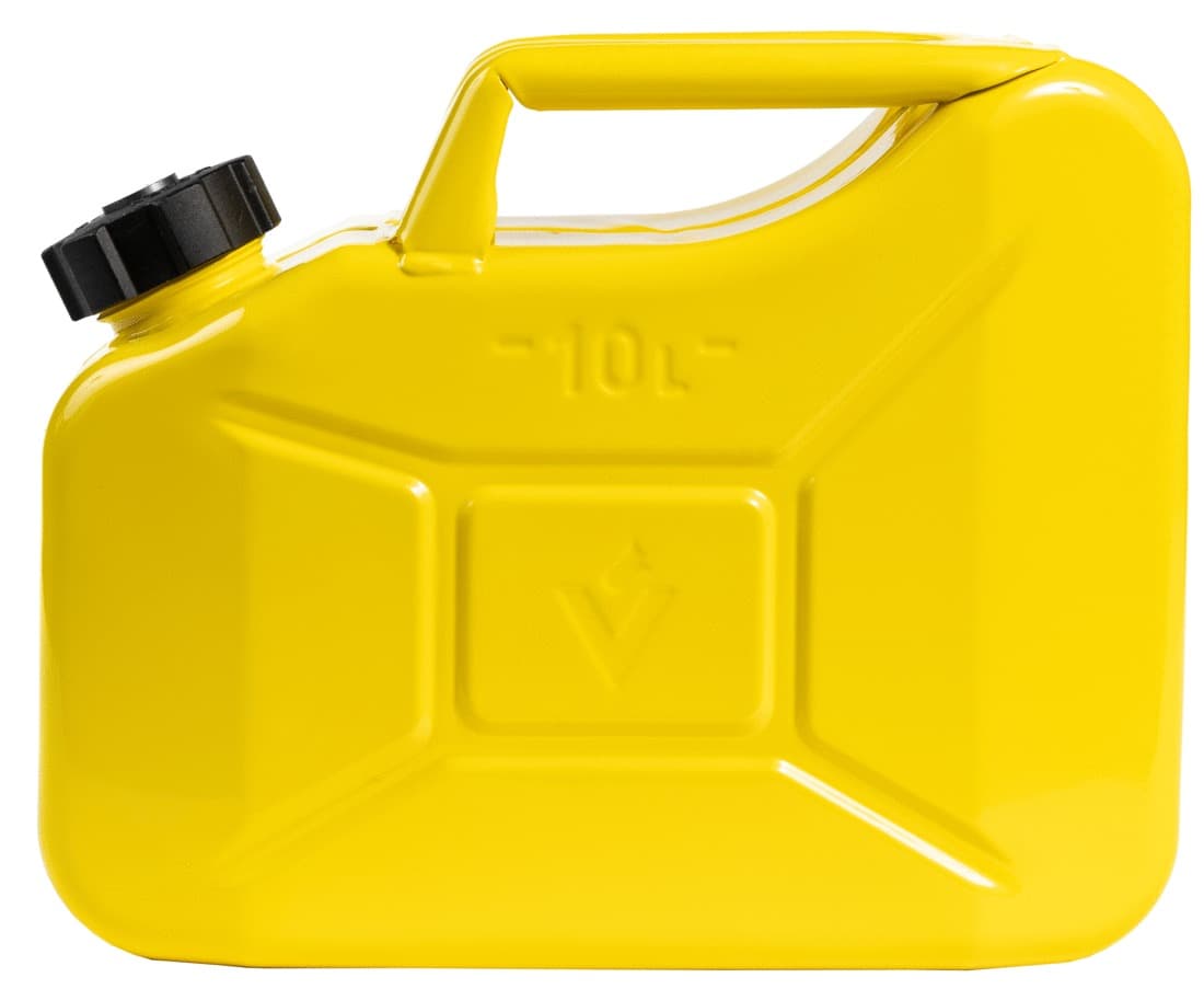 Jerricans à visser métalliques 10 L - 8