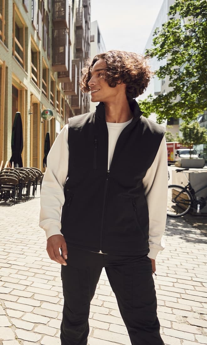 Softshell sans manches grise, taille XXL - 3