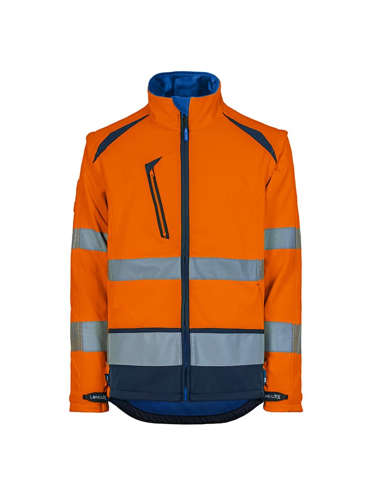 Softshell haute visibilité recyclée - 2